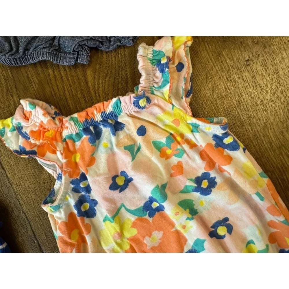 Carters Baby Girl Clothes Lot 3 Months‎ Rompers Outfits Summer Bundle Strawberry